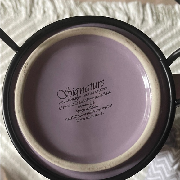 Signature Purple Stackable Mug Set - Picture 5 of 6